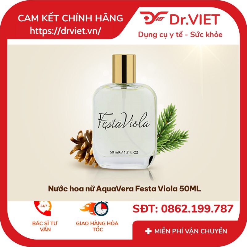 Nước Hoa Nữ AquaVera Festa Viola 50ml