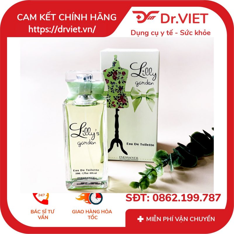 Nước Hoa Nữ Paris Lilly's Garden 50ml 10 Nước Hoa Nữ Paris Lilly's Garden 50ml
