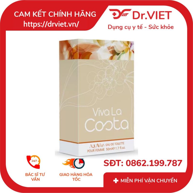 Nước hoa nữ AquaVera Viva La Costa 50ml 10 Nước hoa nữ AquaVera Viva La Costa 50ml