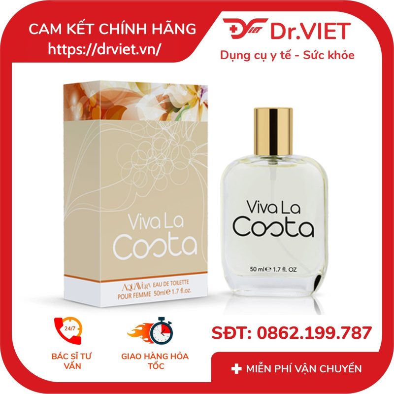 Nước hoa nữ AquaVera Viva La Costa 50ml