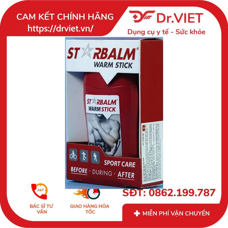 Ống làm nóng Starbalm Warm Stick 50ml