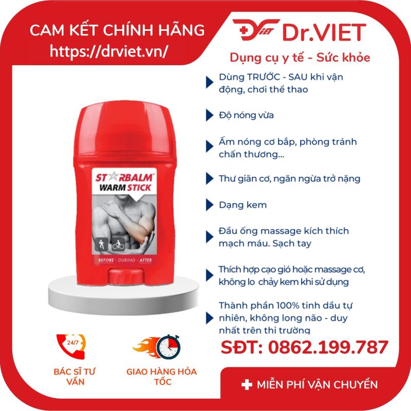 Alternative view of Ống làm nóng Starbalm Warm Stick 50ml