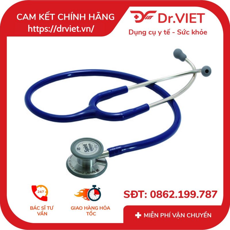 Ống nghe y tế 2 mặt Spirit Deluxe CK-S601PF 15 Ống nghe y tế 2 mặt Spirit Deluxe CK-S601PF