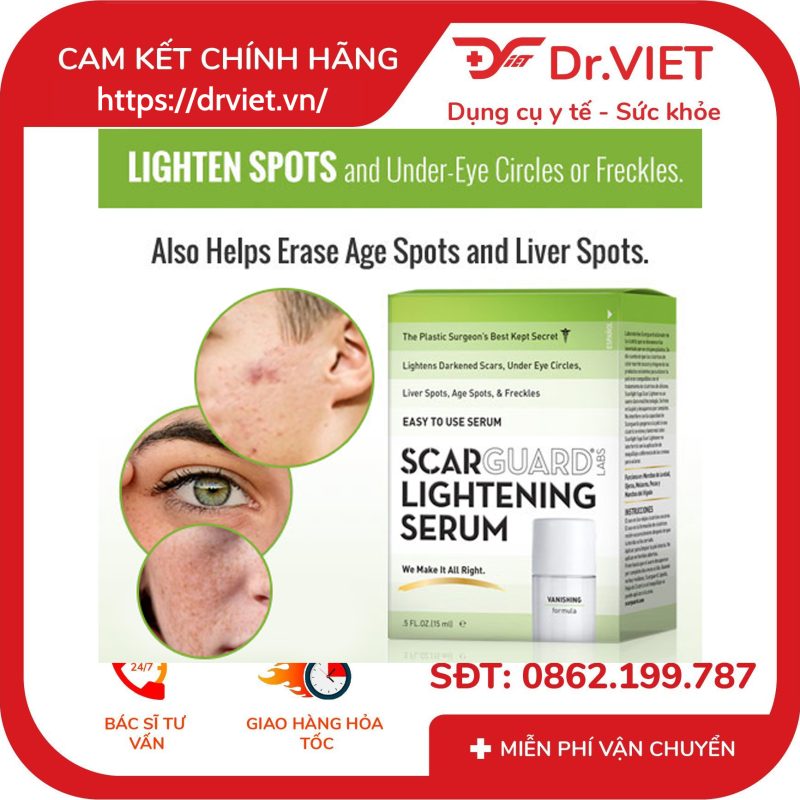 Serum trị nám Scarguard Lightening Serum 15ml 11 Serum trị nám Scarguard Lightening Serum 15ml