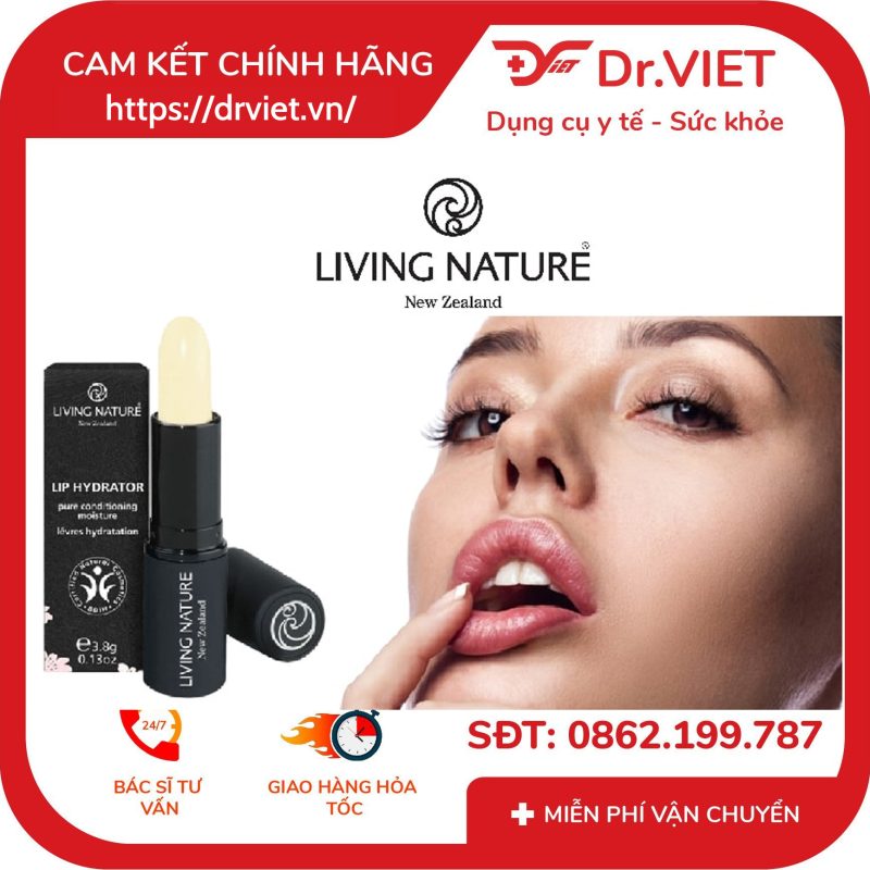 Son dưỡng không màu Living Nature Lip Hydrator 01