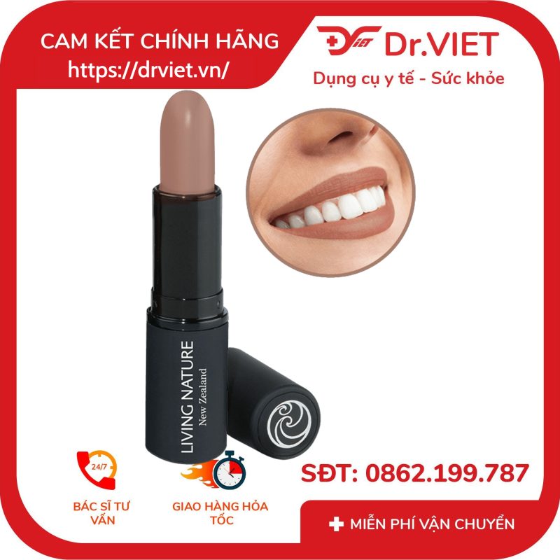 Son môi hồng nâu Living Nature Sandstone 03 10 Son môi hồng nâu Living Nature Sandstone 03