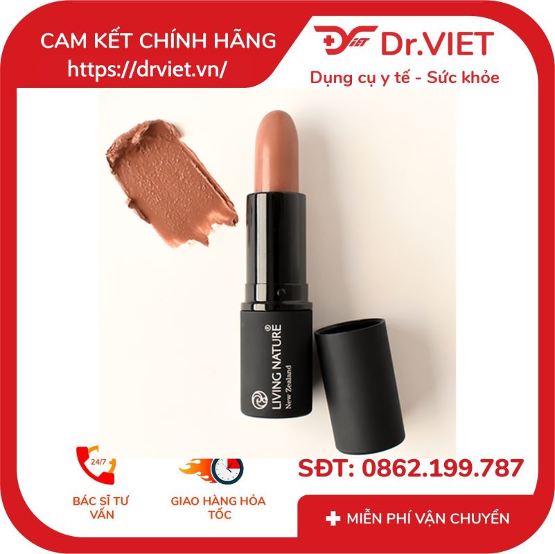 Son môi hồng nâu Living Nature Sandstone 03 12 Son môi hồng nâu Living Nature Sandstone 03