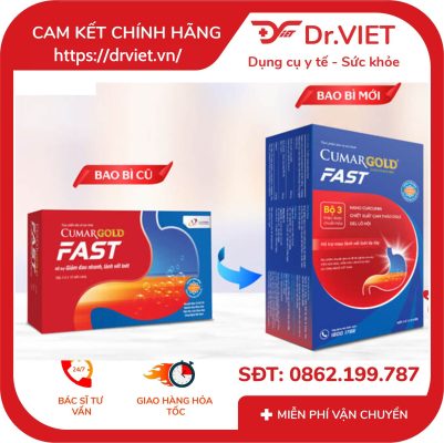 CumarGold Fast hỗ trợ giảm viêm loét dạ dày