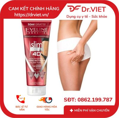 Tinh chất đốt mỡ Eveline Slim Extreme 3D Thermo Active Slimming Serum 250ml