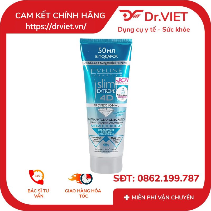 Kem Tan Mỡ Eveline Slim Extreme 4D