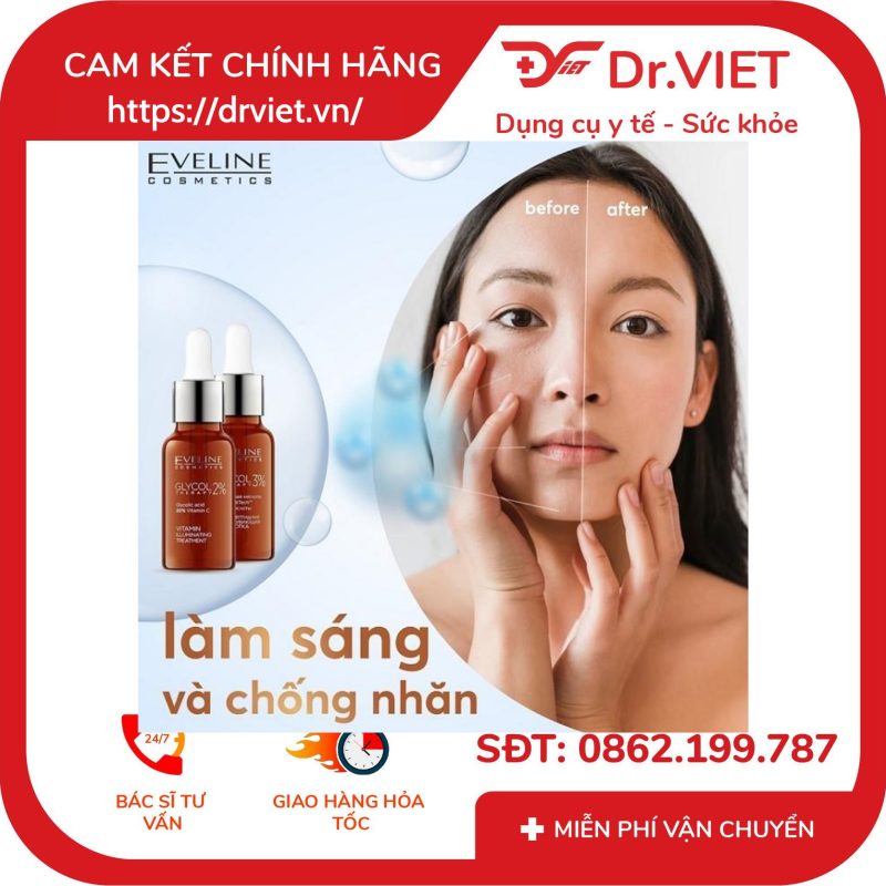 Alternative view of Tinh chất Eveline Glycol Therapy 3% chống nhăn da 18ml