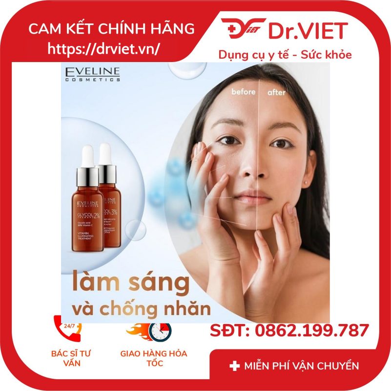 Tinh chất Eveline Glycol Therapy 3% chống nhăn da 18ml 12 Tinh chất Eveline Glycol Therapy 3% chống nhăn da 18ml