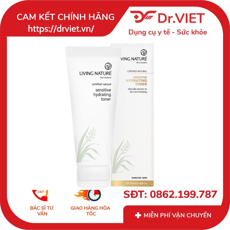 Toner cân bằng cấp ẩm cho da nhạy cảm Sensitive Hydrating Toner
