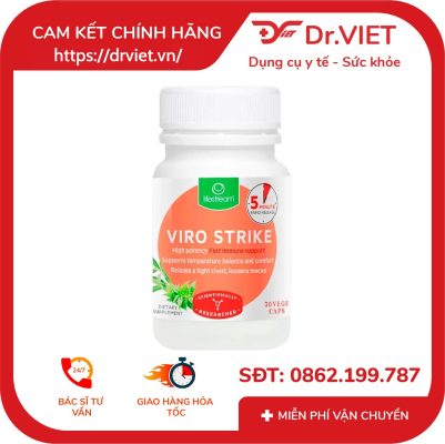 Viên uống kích hoạt hệ miễn dịch Lifestream Viro Strike 30 viên 13 Viên uống kích hoạt hệ miễn dịch Lifestream Viro Strike 30 viên