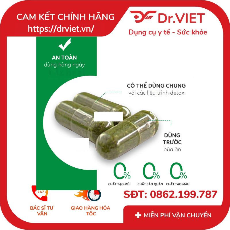 Viên uống Detox 5in1 NZPureHealth 60 viên 11 Viên uống Detox 5in1 NZPureHealth 60 viên