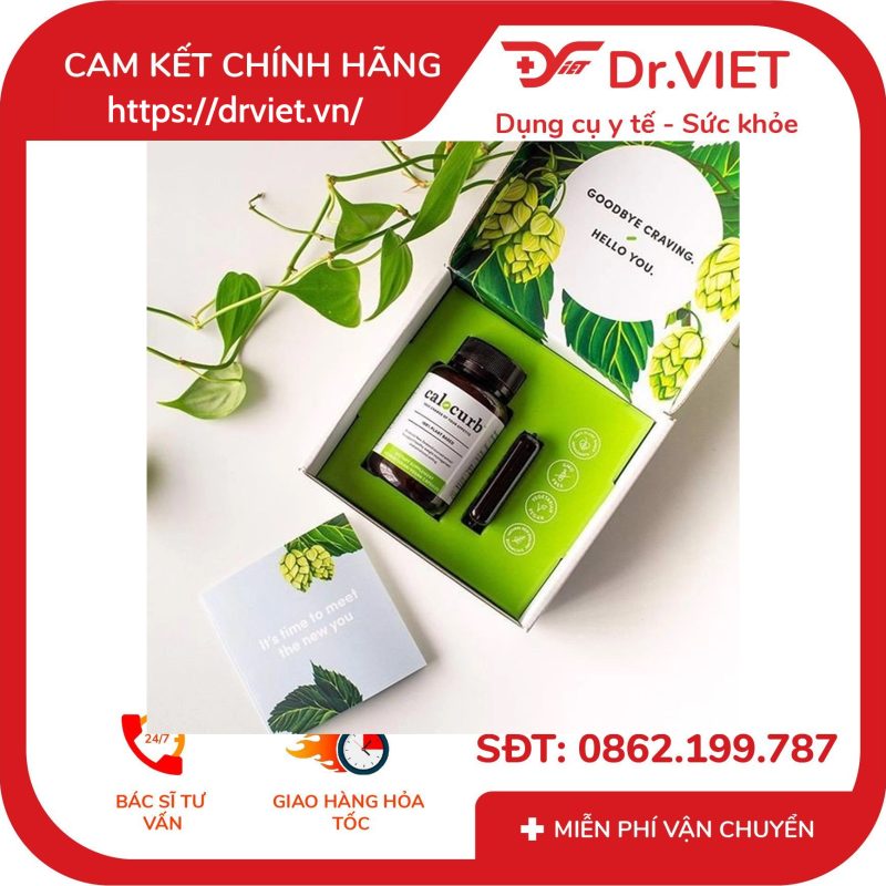 Viên uống giảm cân Calocurb 45 viên giảm cơn thèm ăn 10 Viên uống giảm cân Calocurb 45 viên giảm cơn thèm ăn