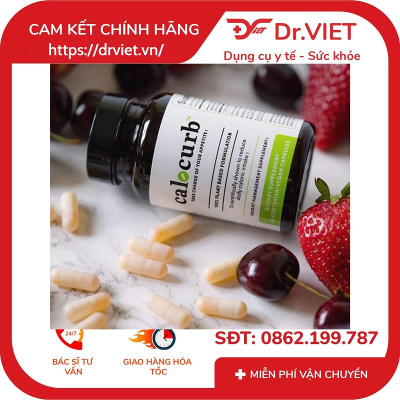 Viên uống giảm cân Calocurb 45 viên giảm cơn thèm ăn 9 Viên uống giảm cân Calocurb 45 viên giảm cơn thèm ăn