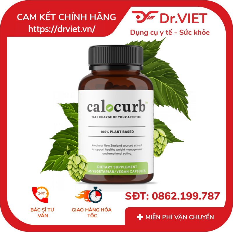 Viên uống giảm cân Calocurb 45 viên giảm cơn thèm ăn