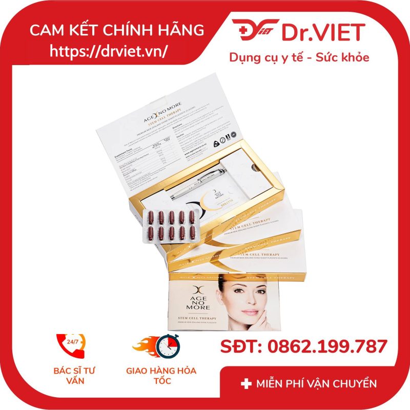 Viên uống tế bào gốc nhau thai cừu Age No More Ovine Placenta 25.000MG