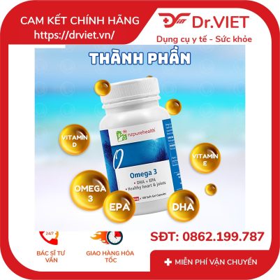 Viên Uống Bổ Mắt Dầu Cá NZPurehealth Omega 3 13 Viên Uống Bổ Mắt Dầu Cá NZPurehealth Omega 3