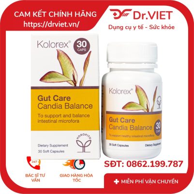 Viên Uống Giảm Nấm Candida Kolorex Candida Balance 30 viên