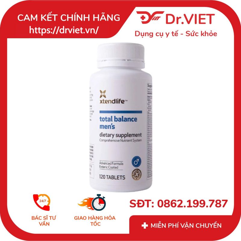 Viên Uống Vitamin Cho Nam Xtend-Life Total Balance Men’s 120 viên 10 Viên Uống Vitamin Cho Nam Xtend-Life Total Balance Men’s 120 viên