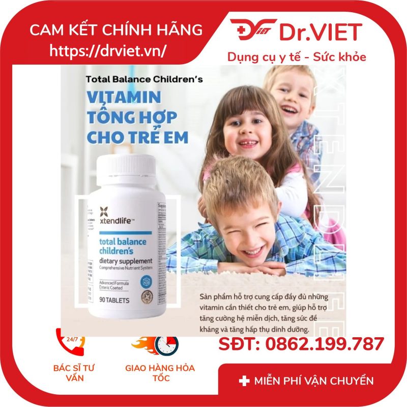 Vitamin tổng hợp cho trẻ em Total Balance Children’s 90 viên