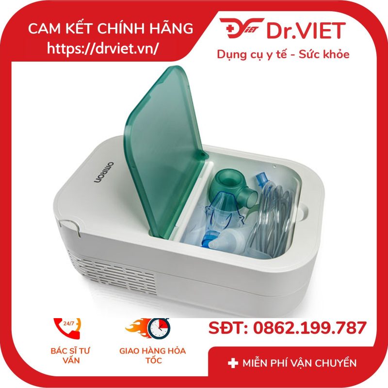 Máy Xông Hút Mũi 2 Trong 1 Omron DuoBaby NE-C301-AP 14 Máy Xông Hút Mũi 2 Trong 1 Omron DuoBaby NE-C301-AP