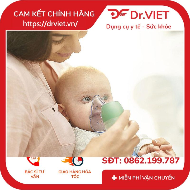 Máy Xông Hút Mũi 2 Trong 1 Omron DuoBaby NE-C301-AP 12 Máy Xông Hút Mũi 2 Trong 1 Omron DuoBaby NE-C301-AP