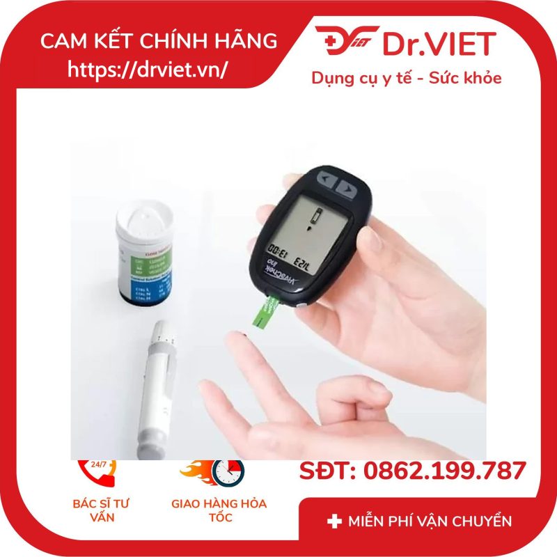 Máy đo đường huyết VivaChek Ino (Tặng 1 hộp kim gồm 50 kim) 11 Máy đo đường huyết VivaChek Ino (Tặng 1 hộp kim gồm 50 kim)