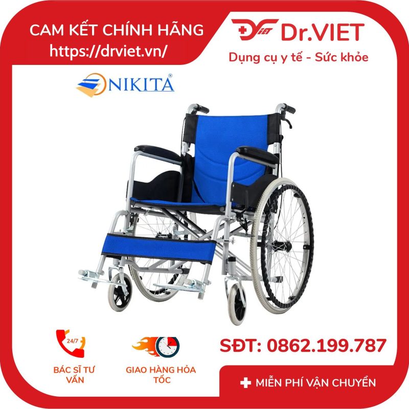 Xe lăn tay cho người già Nikita N213-2
