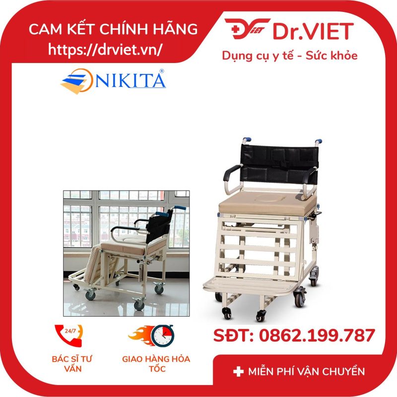 Giường bệnh tách thành xe lăn NIKITA DCN09