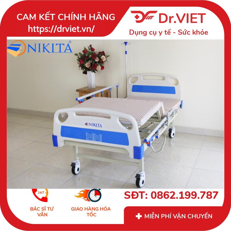Alternative view of Giường y tế điện NIKITA DCN02M
