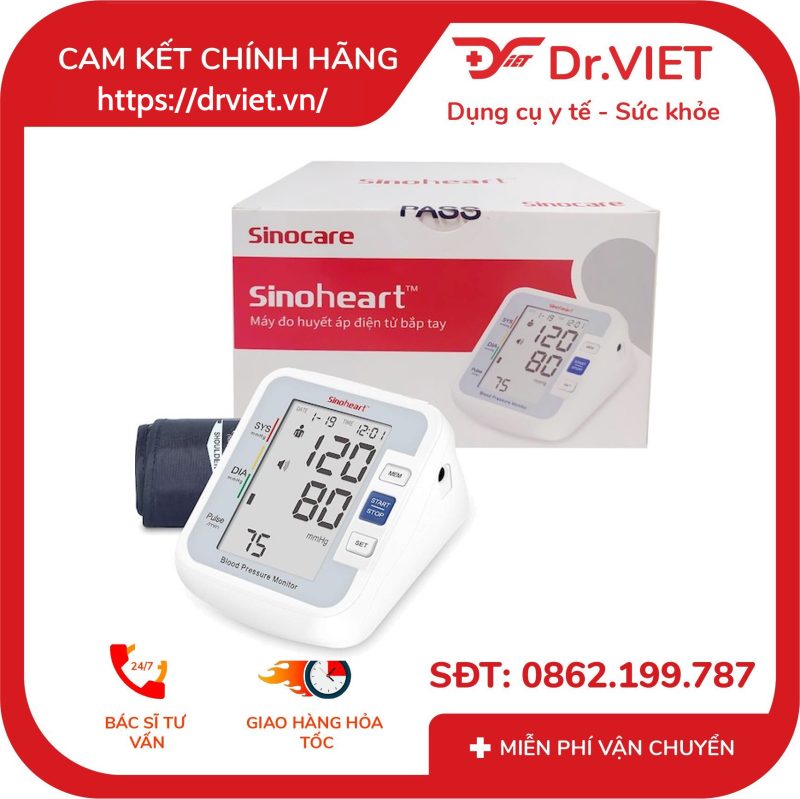 Máy đo huyết áp Sinocare Sinoheart BA801