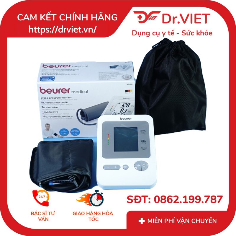 Máy đo huyết áp bắp tay Beurer BM26
