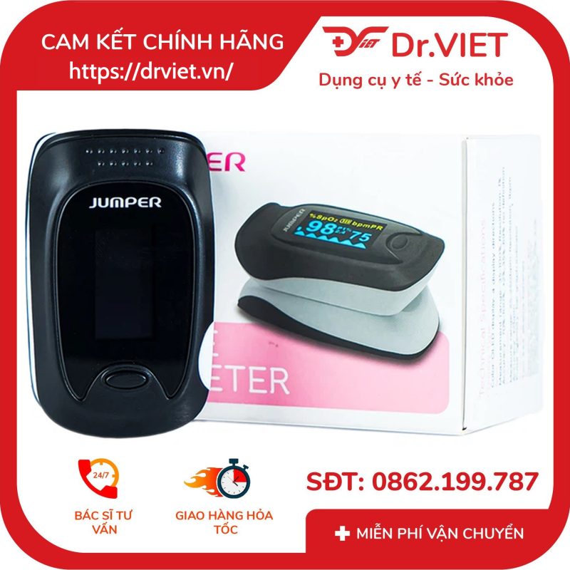 Máy đo nồng độ oxy trong máu Jumper JPD 500D Oled