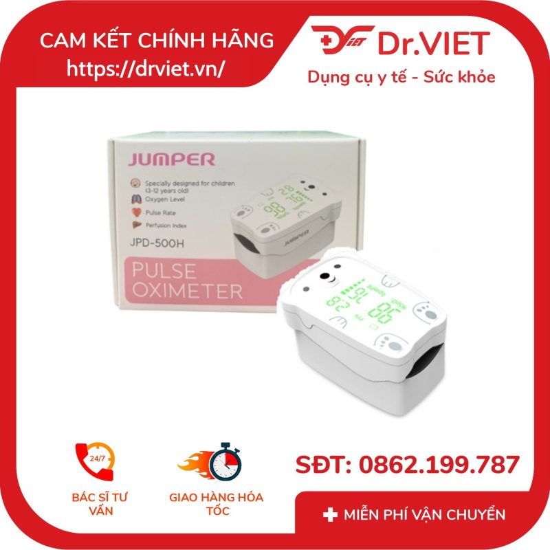 Máy đo nồng độ oxy máu và nhịp tim Jumper JPD-500H 12 Máy đo nồng độ oxy máu và nhịp tim Jumper JPD-500H
