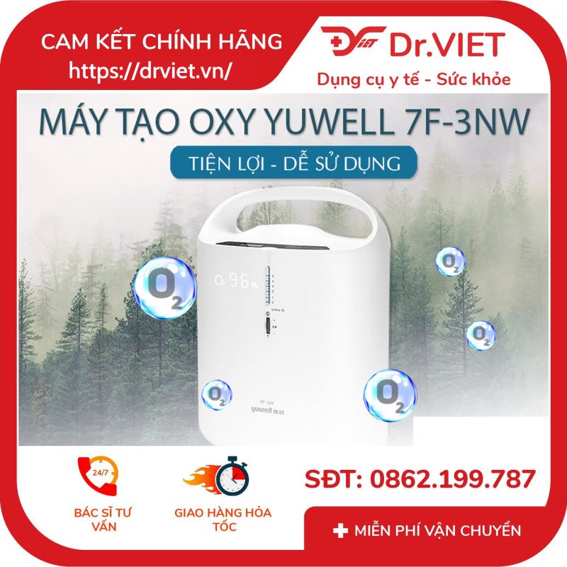 Máy tạo oxy Yuwell 7F-3NW