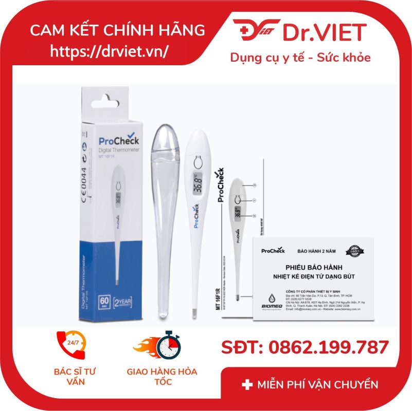 Nhiệt kế điện tử dạng bút ProCheck MT16F1 13 Nhiệt kế điện tử dạng bút ProCheck MT16F1