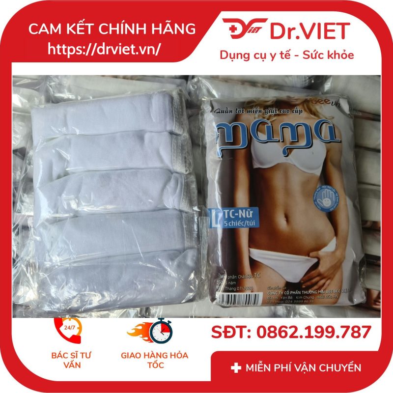 Quần lót miễn giặt Mama TC 8 Quần lót miễn giặt Mama TC