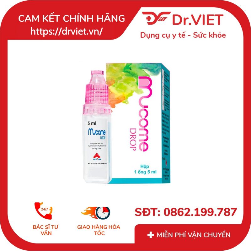 Thuốc Mucome Drop 5ml CPC1