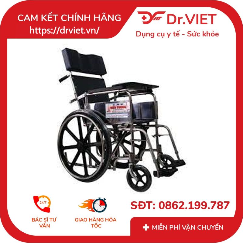Xe lăn có bàn ăn Đức Cường DCX03 10 Xe lăn có bàn ăn Đức Cường DCX03