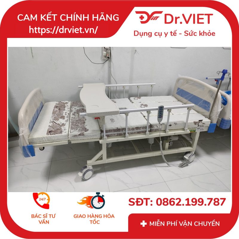 Giường Bệnh Nhân Điện Đa Năng Lucass GB-T5E 11 Giường Bệnh Nhân Điện Đa Năng Lucass GB-T5E