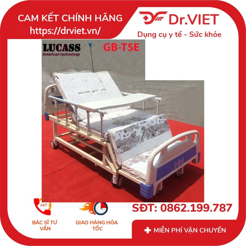 Giường y tế điện Lucass GB-T5E 13 Giường y tế điện Lucass GB-T5E