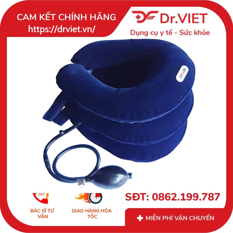 Đai hơi kéo giãn cột sống cổ Lucass NC-9 9 Đai hơi kéo giãn cột sống cổ Lucass NC-9