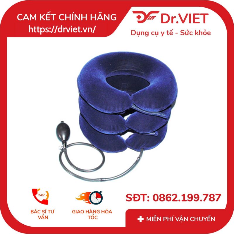 Đai hơi kéo giãn cột sống cổ Lucass NC-9 12 Đai hơi kéo giãn cột sống cổ Lucass NC-9