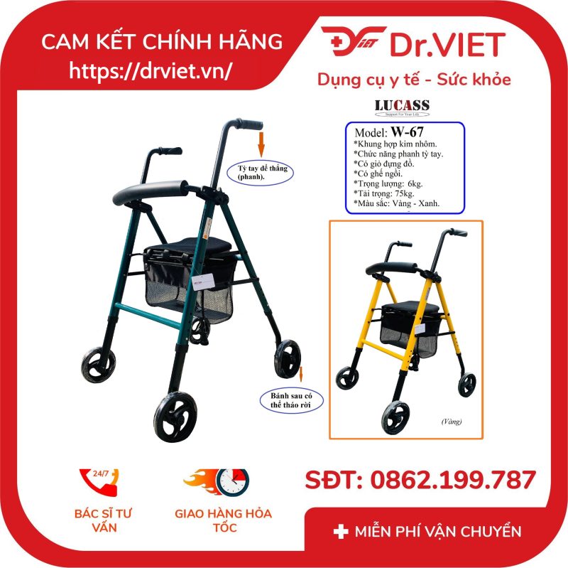 Khung tập đi Lucass W-67