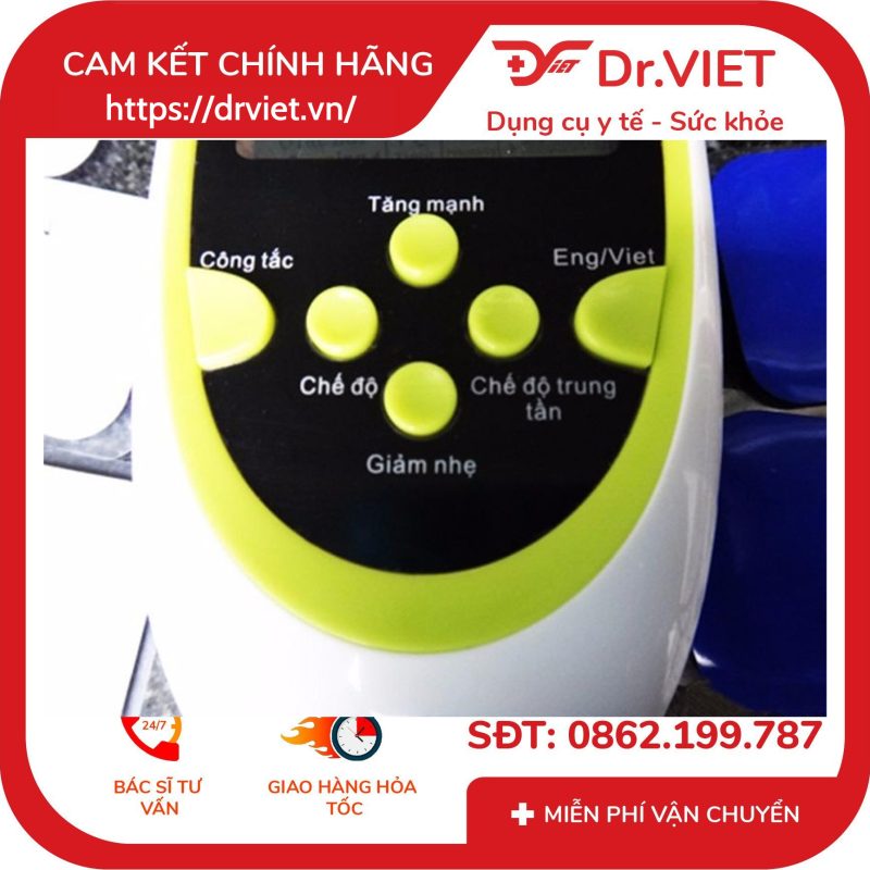 Máy massage xung điện trị liệu 8 miếng dán giảm đau nhức 11 Máy massage xung điện trị liệu 8 miếng dán giảm đau nhức