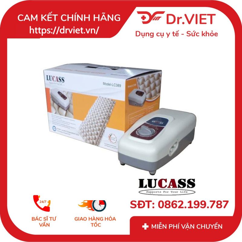Nệm Hơi Chống Loét Lucass LC389 10 Nệm Hơi Chống Loét Lucass LC389