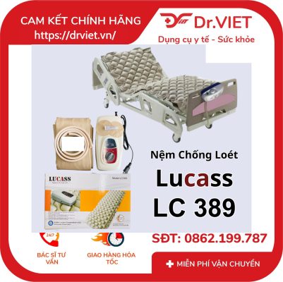 Nệm Hơi Chống Loét Lucass LC389 13 Nệm Hơi Chống Loét Lucass LC389
